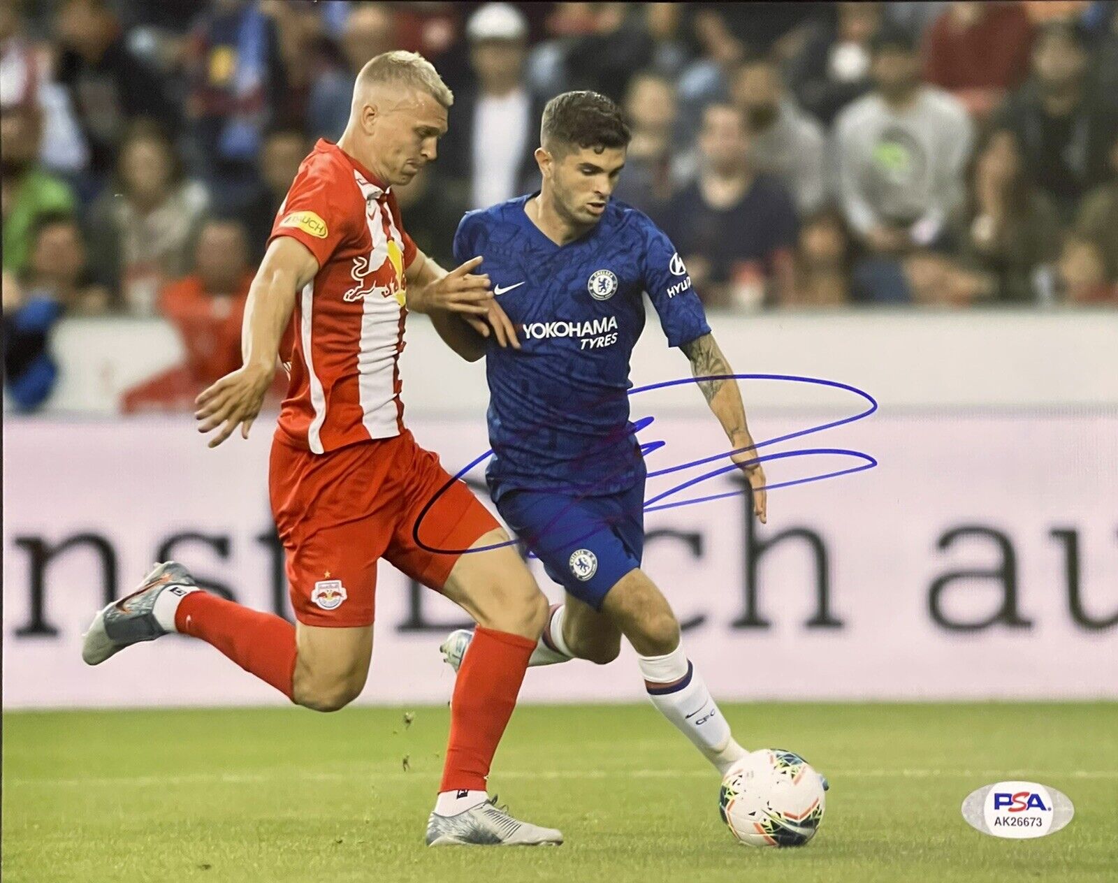 Christian Pulisic Signed Autographed Team USA 8x10 Photo Poster painting Chelsea FC Psa/Dna