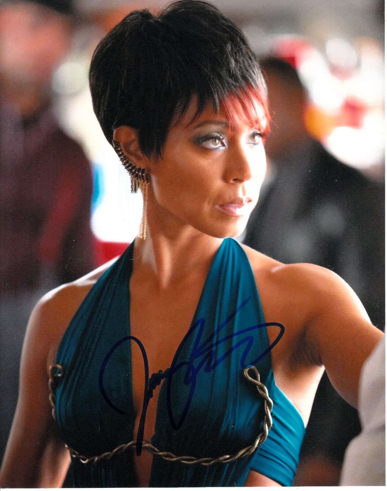 JADA PINKETT SMITH SIGNED GOTHAM Photo Poster painting UACC REG 242 (3)