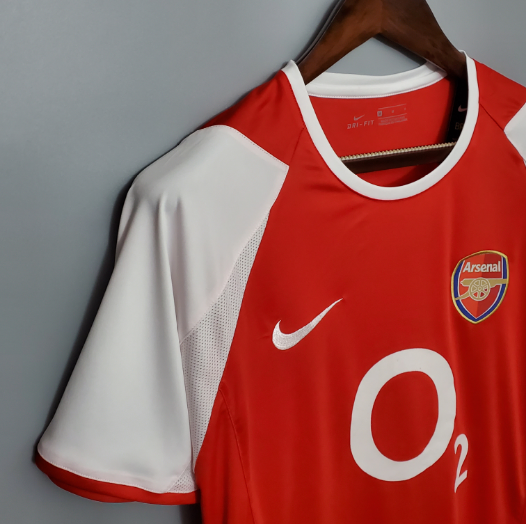 Retro 02/04 Arsenal home Football Shirt Thai Quality