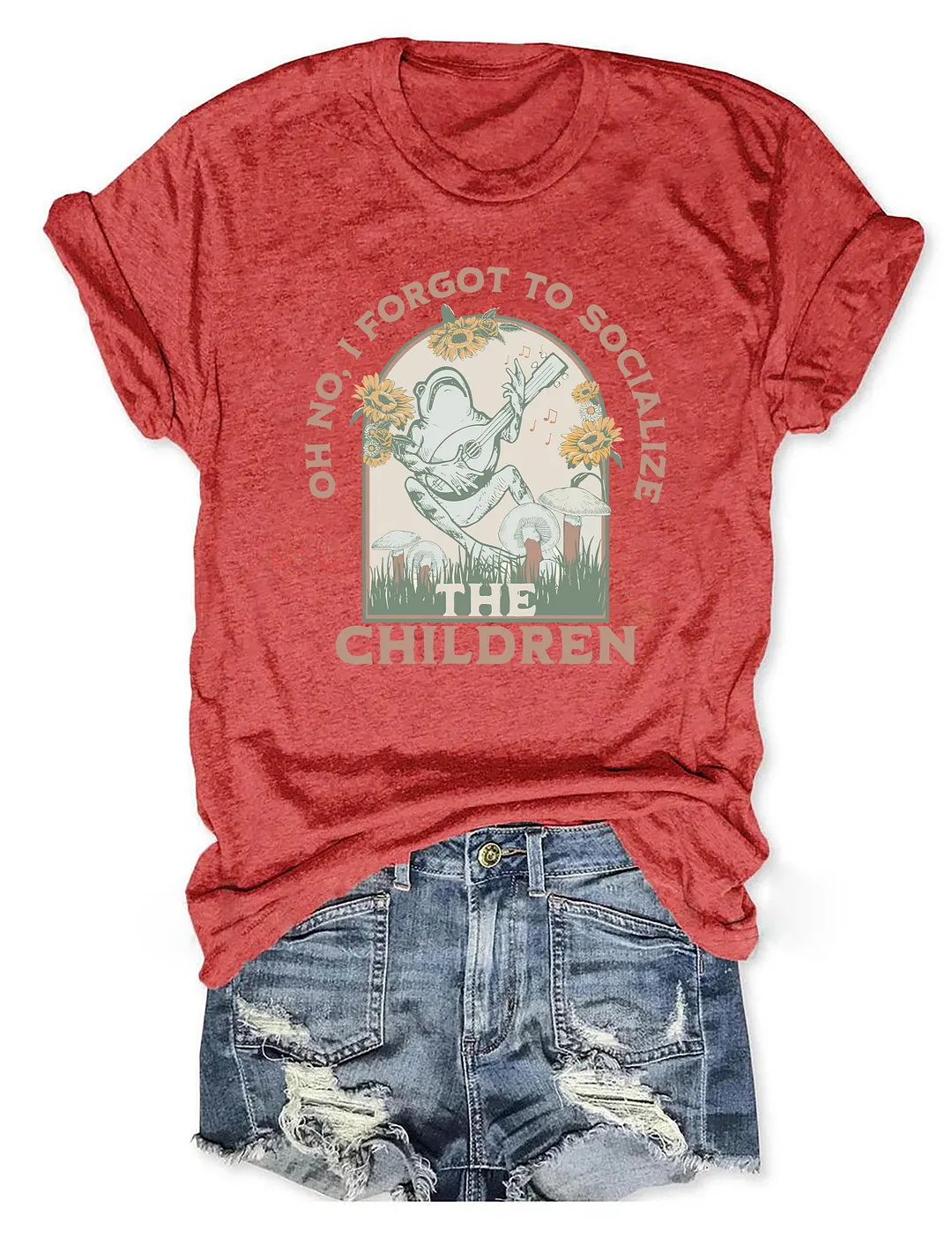 Oh No I Forgot To Socialize The Children T-shirt