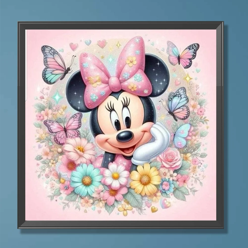 Diamond Painting - Full Round Drill - Mickey Mouse(Canvas|30*30cm)