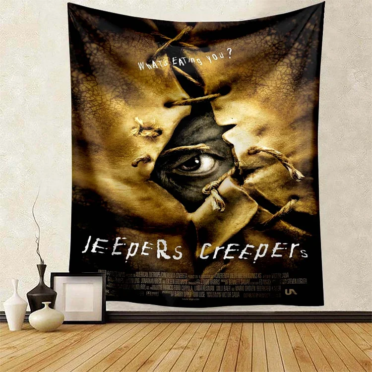 Classic Horror Movies Tapestry Wall Hanging Room Decoratins Pub Bar Club Poster Tapestries Wall Room Halloween Decorations Gift