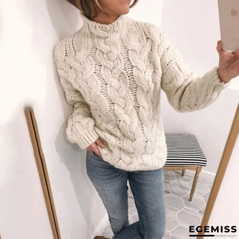 Knitted Sweater Europe  America Autumn and Winter Sweater | EGEMISS