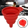 Collapsible Gasoline Oil Fuel Petrol Liquid Change Filler Foldable Engine Funnel