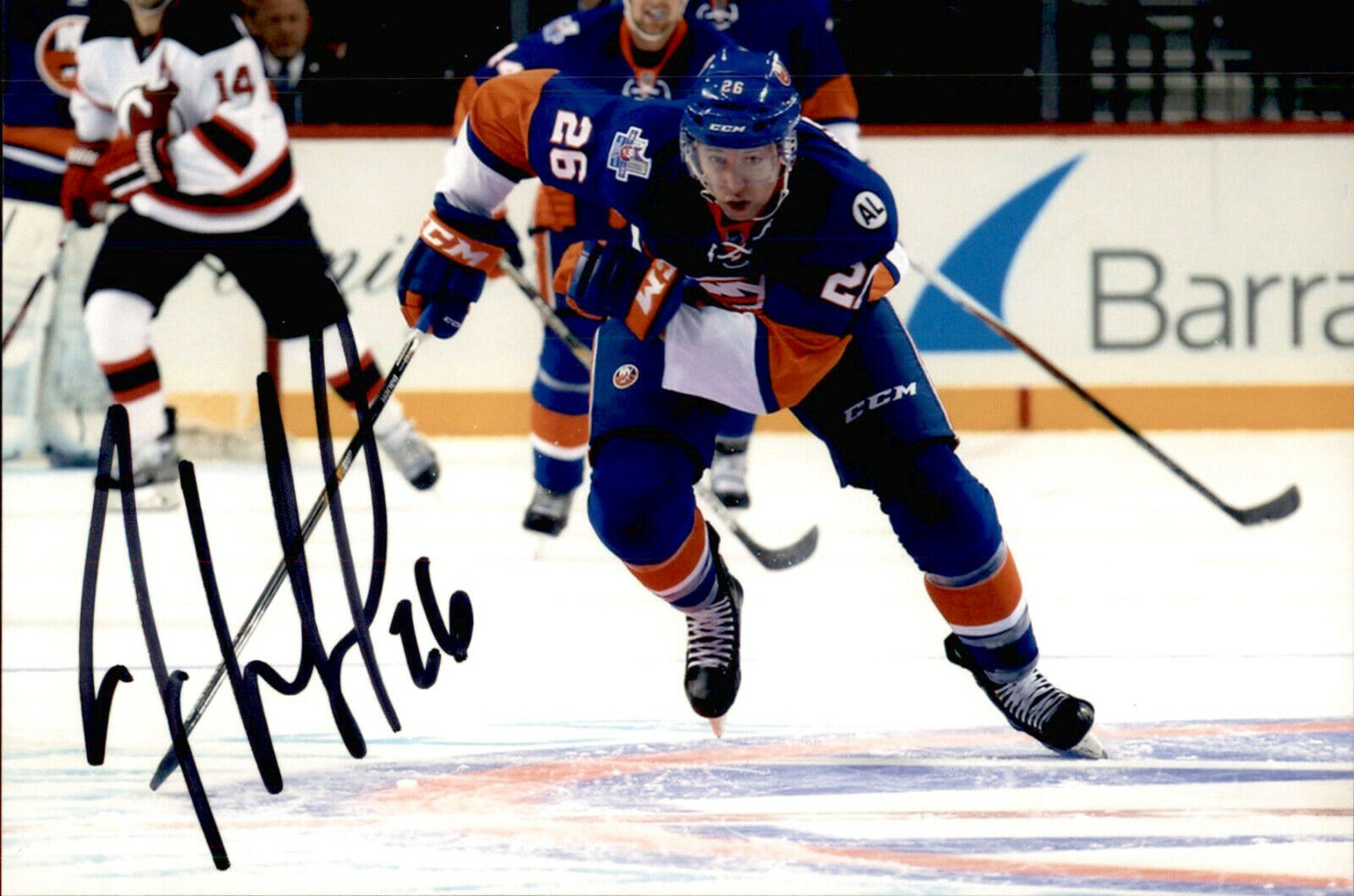 James Wright SIGNED autographed 4x6 Photo Poster painting NEW YORK ISLANDERS