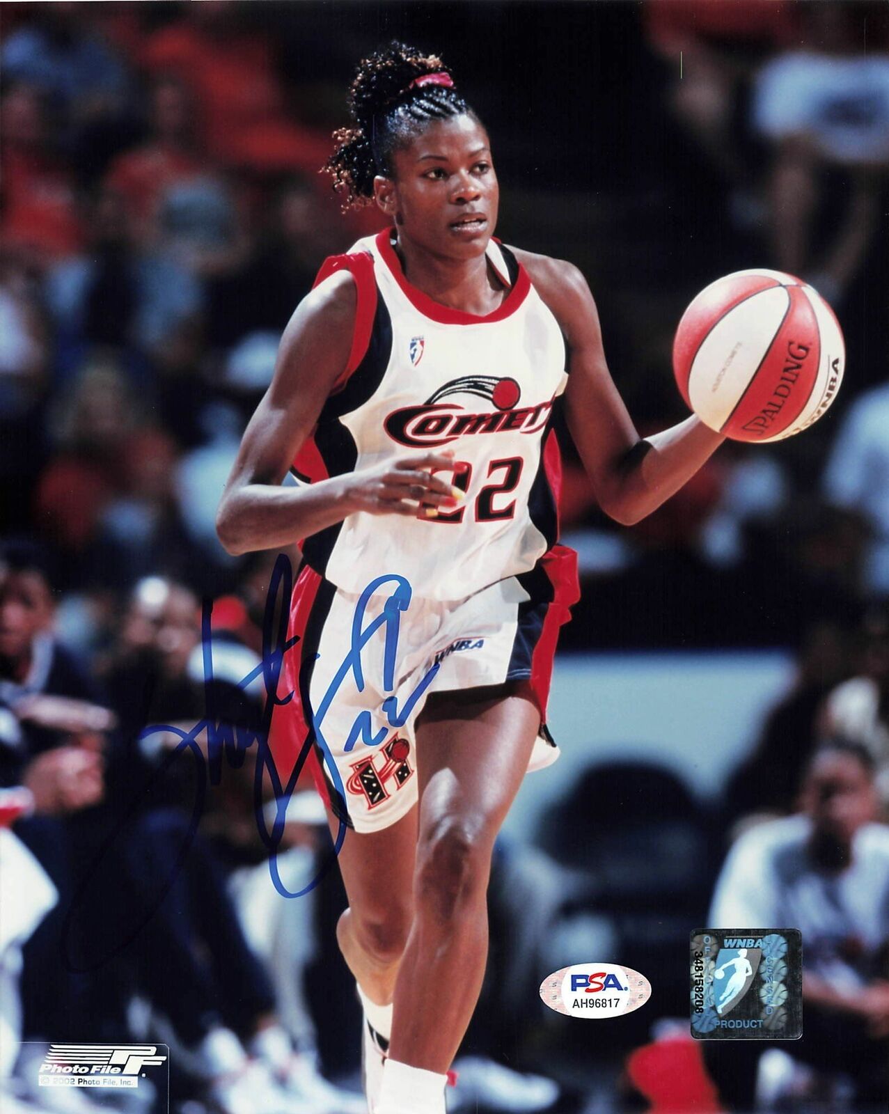 Sheryl Swoopes Signed 8x10 Photo Poster painting PSA/DNA Autographed Houston Comets