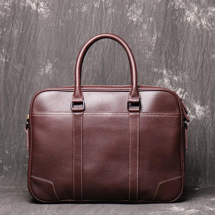 Men's Vintage Handmade Leaher Briefcases for Laptop