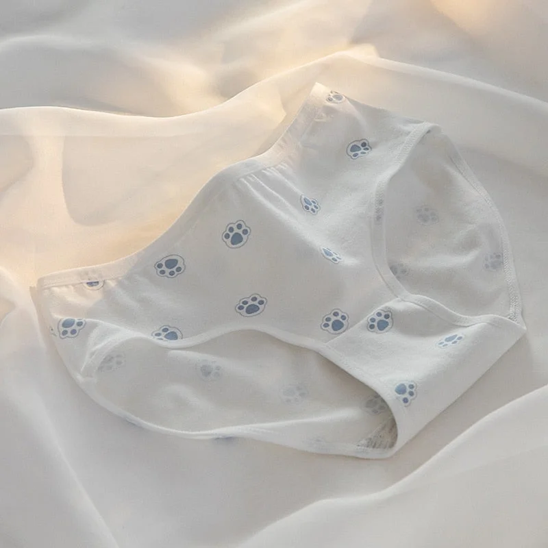 M-XL Cotton Panties Women's Underwear Panty Girls' Comfort Breathable Briefs Waist Seamless Underpants Female Lingerie