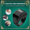 Smart ring Muslim tasbih counter prayer reminder zikr ring Islamic Bluetooth electronic