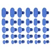 30Pcs Car Dent Repair Puller Kit Quick Repair Sheet Metal Suction Cup Puller Kit