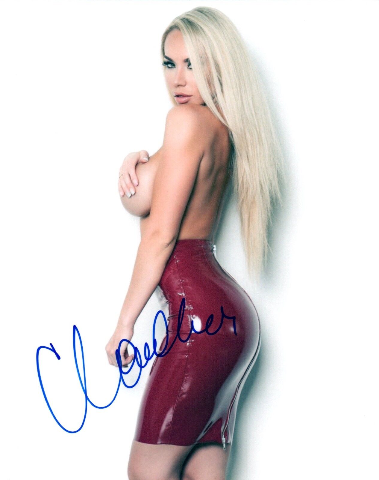 Claudia Fijal Stevens Signed Autographed 8x10 Photo Poster painting Hot Sexy Model COA