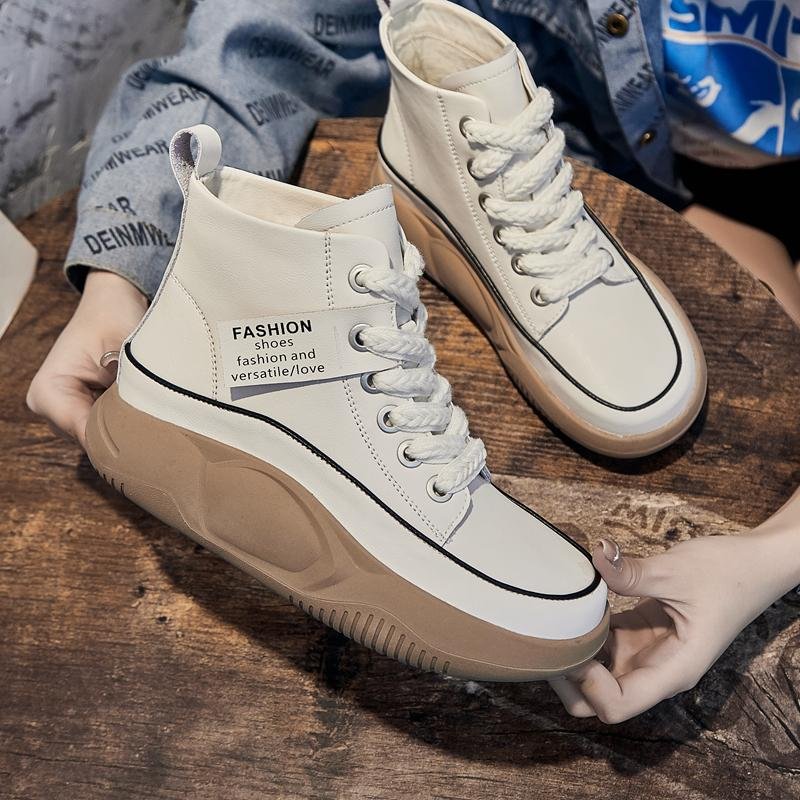 Women's High Top Thick Sole  Boots