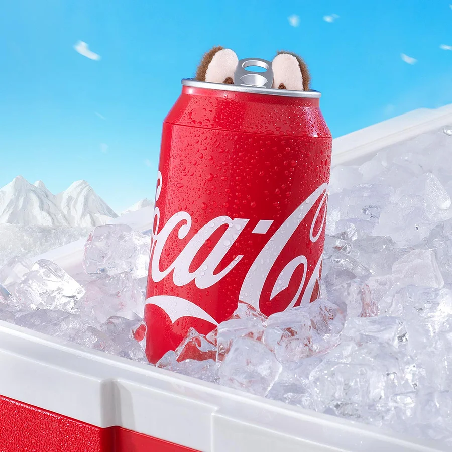 Labubu x Coca-Cola Vinyl Plush Pendant Series