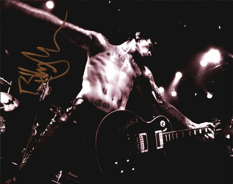 Billy Morrison The Cult Authentic signed rock 8x10 Photo Poster painting |Cert Autographed 326-c