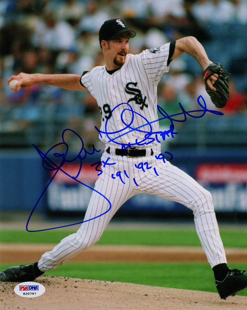 Jack McDowell SIGNED 8x10 Photo Poster painting + 3 x All Star White Sox PSA/DNA AUTOGRAPHED