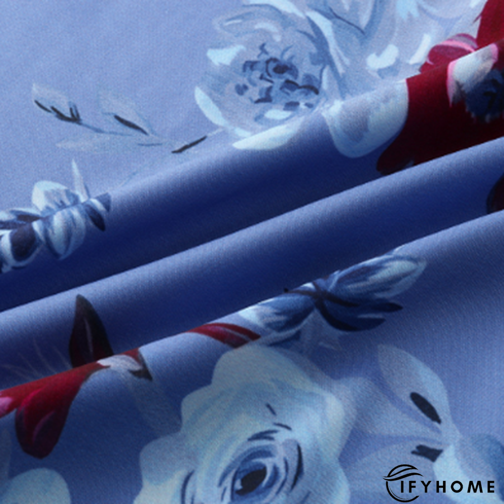 Women Floral Short Sleeve Casual Summer Blouse | IFYHOME