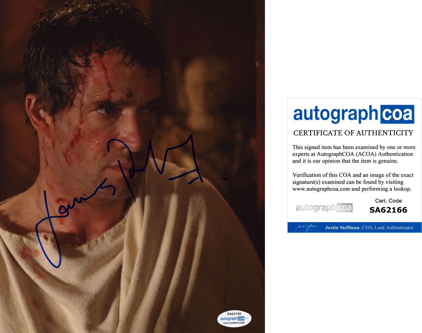 JAMES PUREFOY signed Autographed ROME