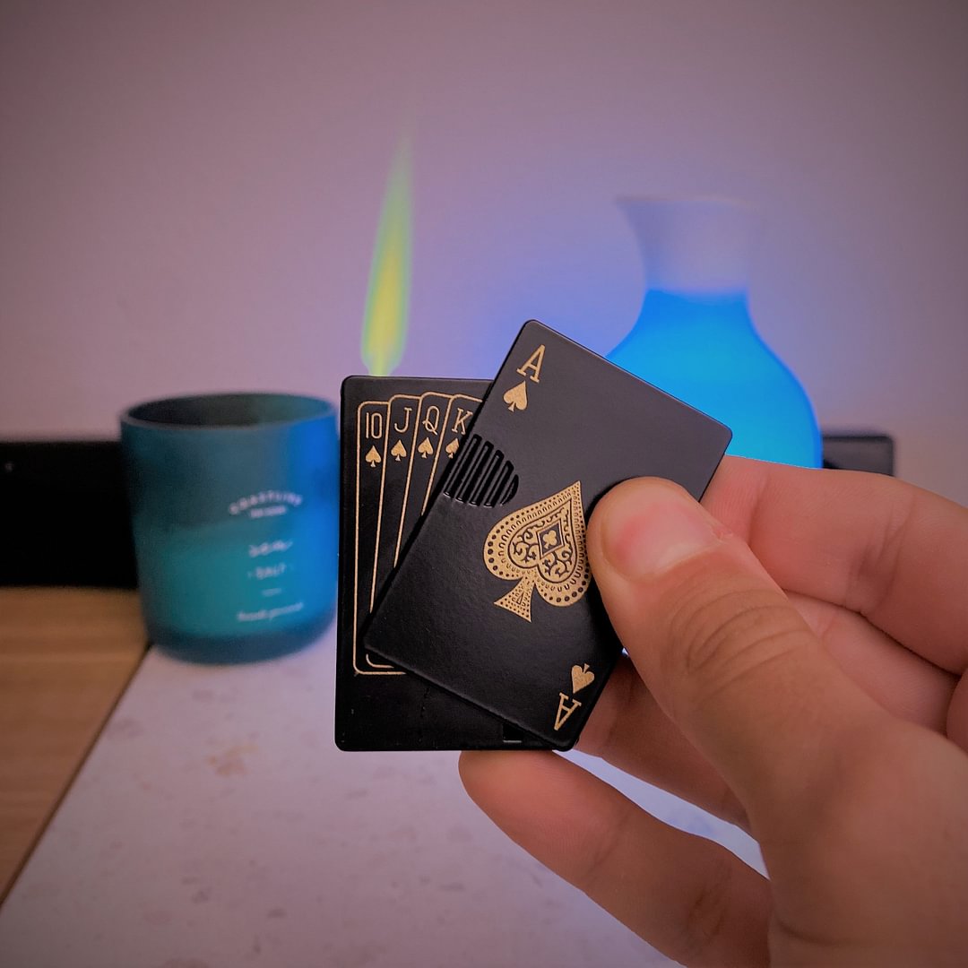 Lucky Green Ace Lighter