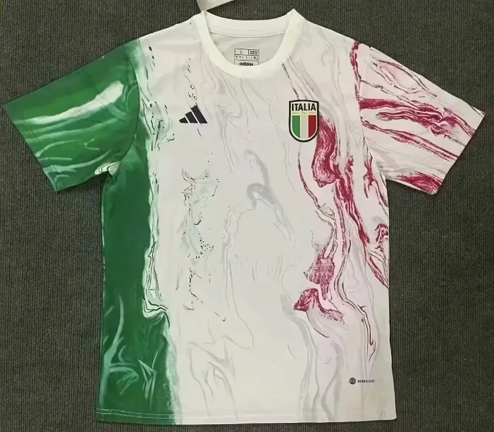 2025-26 Italy Pre-match Training Jersey - Fan Edition