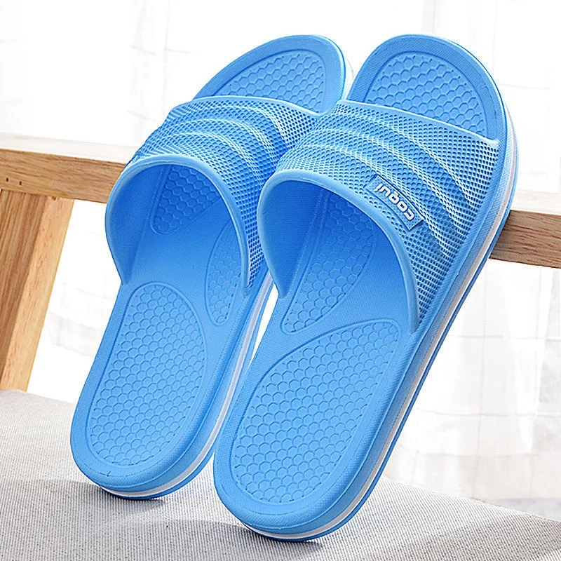 Men Slipper for Home Platform Beach Slippers Women EVA Non-slip Bath Slippers Outdoors Men's Summer Shoes Unisex Indoor Slippers