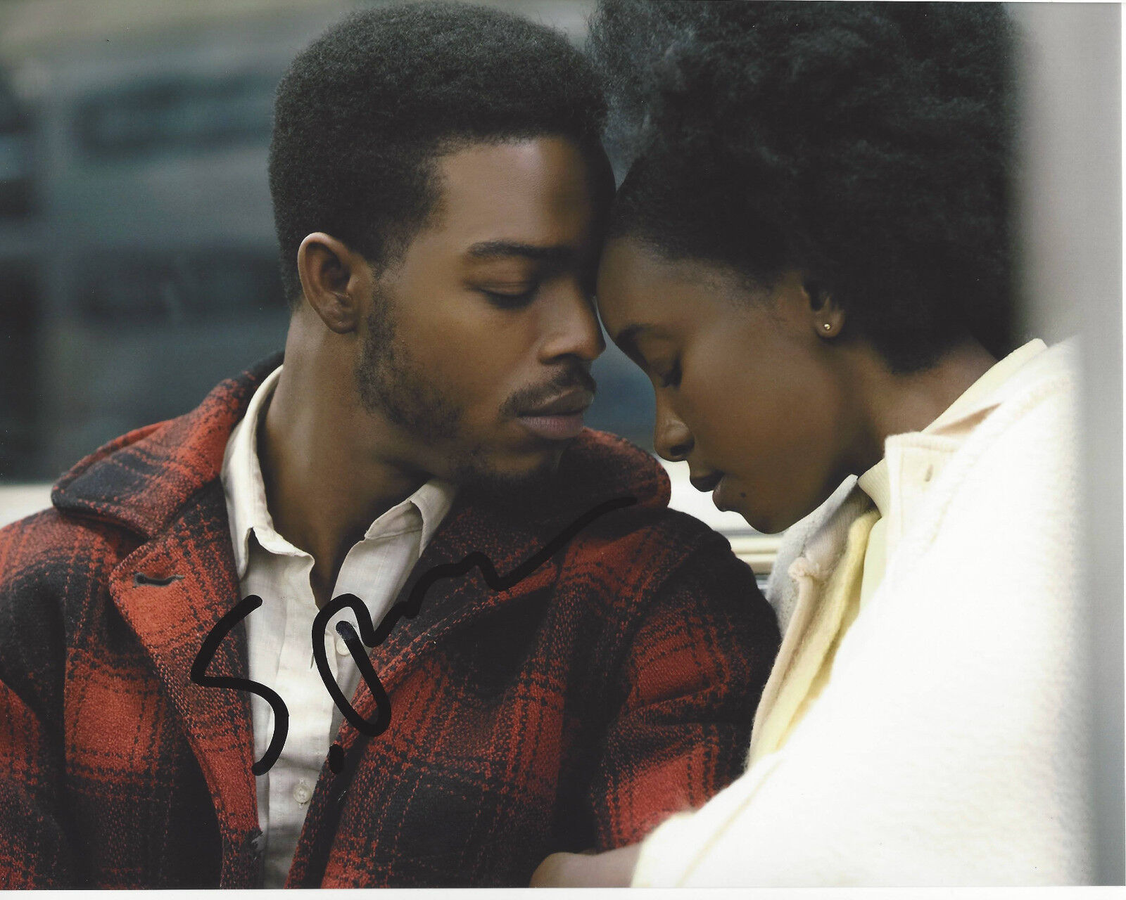 STEPHAN JAMES SIGNED 'IF BEALE STREET COULD TALK' 8X10 Photo Poster painting E w/COA ACTOR PROOF