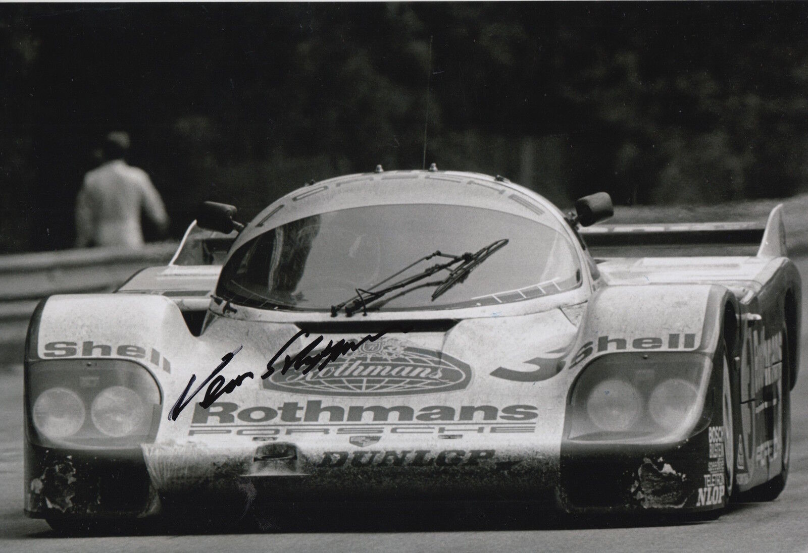 Vern Schuppan Hand Signed 12x8 Photo Poster painting Porsche Le Mans 1.