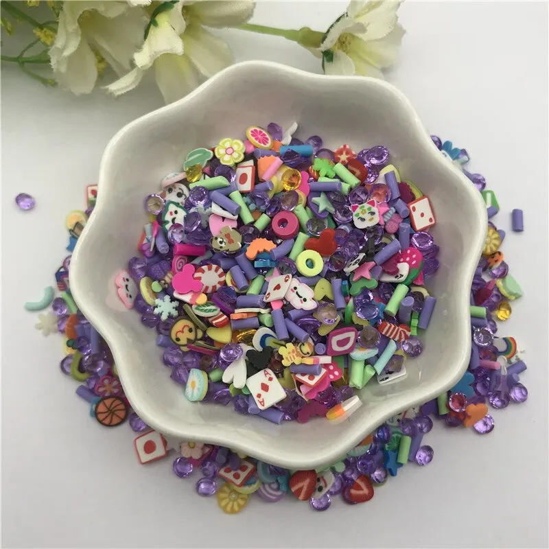 20g mixing Snow for Resin DIY Supplies Nails Art Polymer Clear Clay accessories DIY Sequins scrapbook shakes Craft