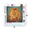 Lion  | Full Round Diamond Painting Kits