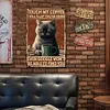 Touch My Coffee - Metal Tin Signs(8*12Inch/12*16Inch) - Animal