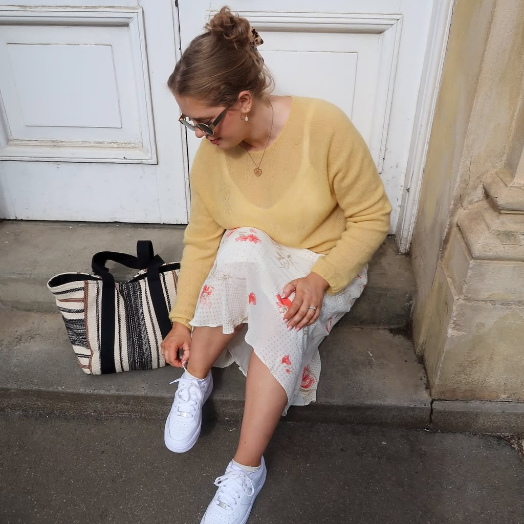 Silk Cashmere Sweater with Loose Lazy Style REAL SILK LIFE