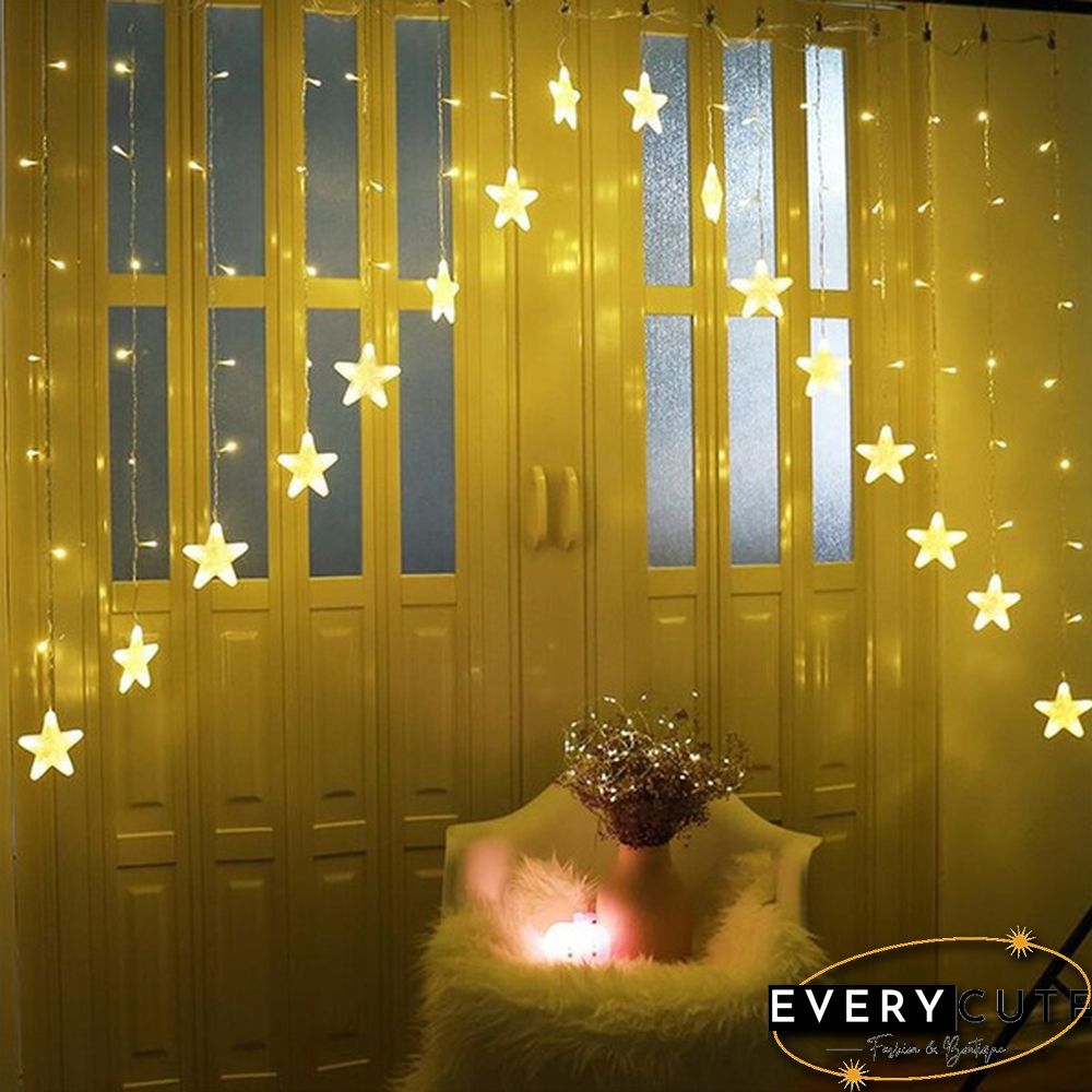 Holiday LED interstellar fairy tale curtain lights garland string lights home Christmas wedding party decoration