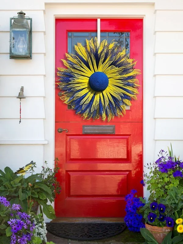 💙💛🌻Donation Wreath🌻