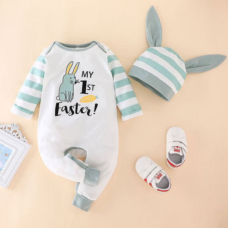 MY 1ST Easter Baby Bunny Romper