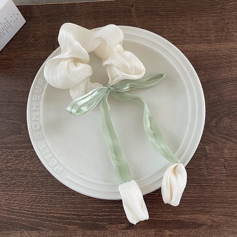 Women’s Casual Minimalist Bow Knot Cloth Hair Tie