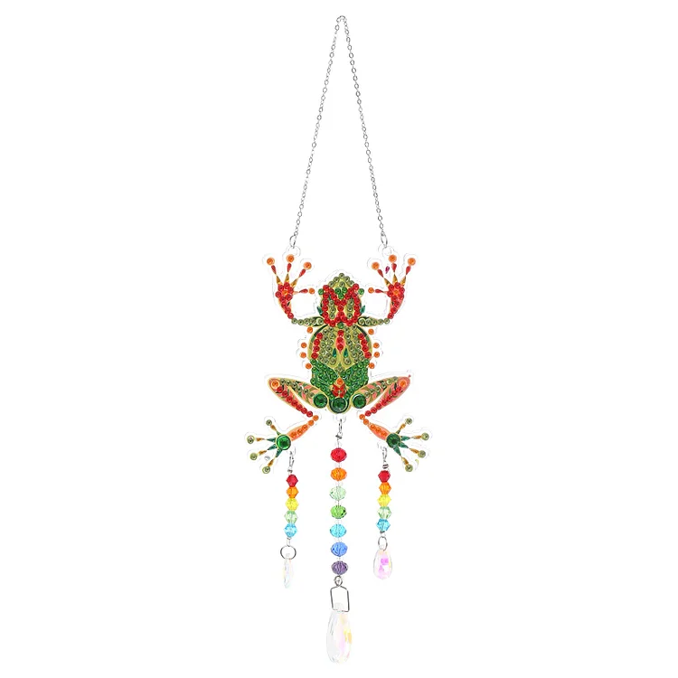 Diamond Painting Suncatcher Kit | DIY Crystal Prism Teardrop Pendant Hanging