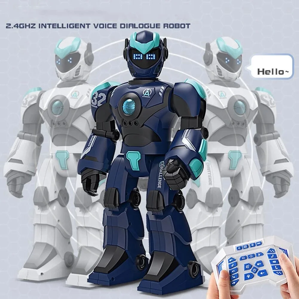Large Intelligent RC Robot Toy 2.4G For Kids Intelligent Voice