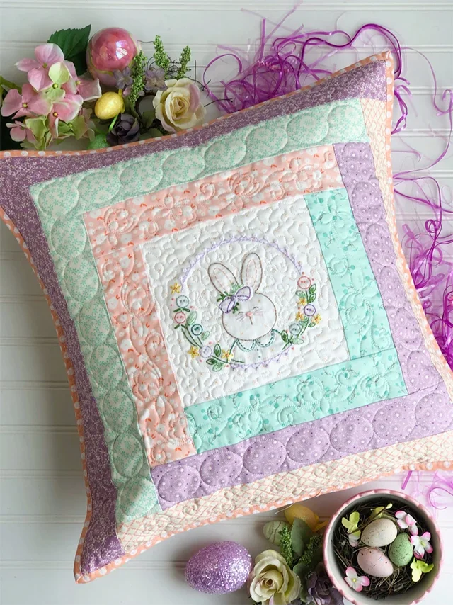 Easter Embroidery Pattern Kits - With Instructions