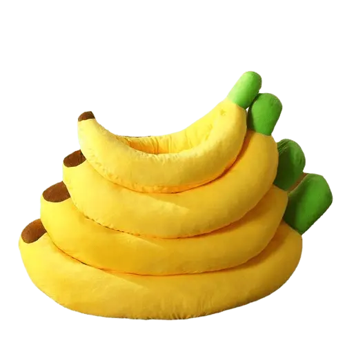Banana Bed Dogs & Cats | Cozy & Playful