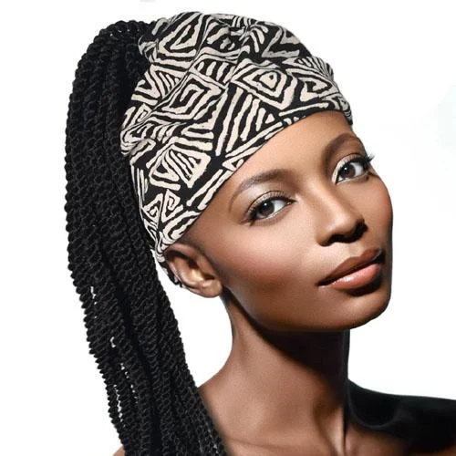 Creative Instant Afro Wrap-Wig-AW103