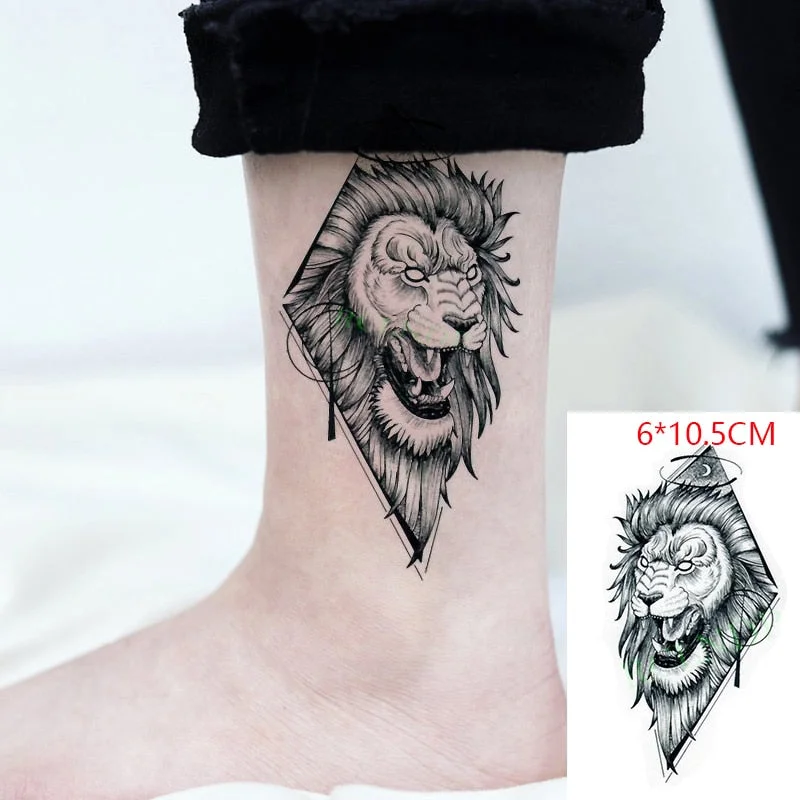 Temporary Tattoo sticker Alice In Wonderland Cheshire Cat Ink painting watercolor flash tatoo fake tatto for men women