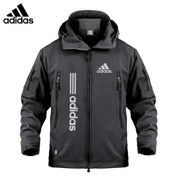 Wiatro i wodoodporna kurtka Adidas 2025 dla mężczyzn