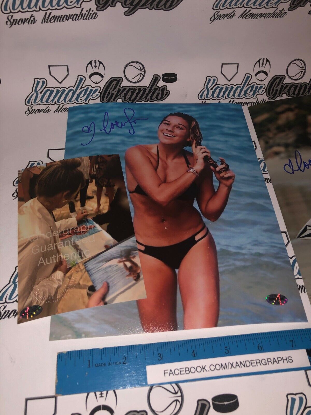 COCO HO SIGNED AUTOGRAPHED 8X10 Photo Poster paintingGRAPH SURFING SURFER-EXACT PROOF COA