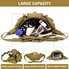 Taktische G&uuml;rteltasche Sport H&uuml;fttasche Molle Bauchtasche Wasserabweisend mit Rei&szlig;verschluss f&uuml;r Outdoor Laufen Reise Wandern Radfahren Camping Klettern