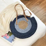 Fashion Round Beach Woven Bag - Image 6