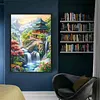 Summer Town-11CT Stamped Cross Stitch 50*70cm/19.69*27.56in(Big Size) tapestrymarket