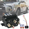 12V 250A Solenoid Contactor Waterproof Winch Remote Contactor for  Car Truck