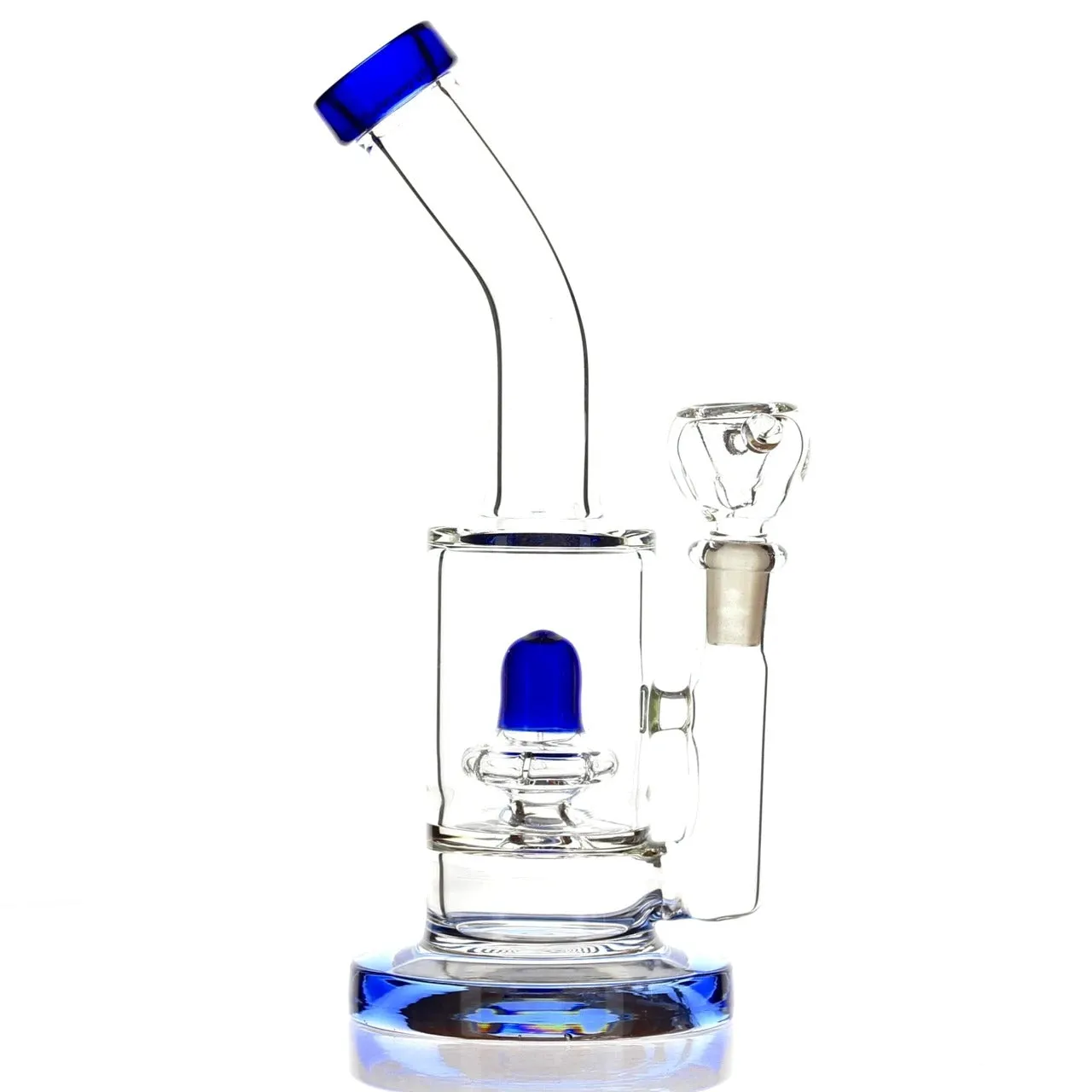 Flying Saucer Style Circle Percolator Bong