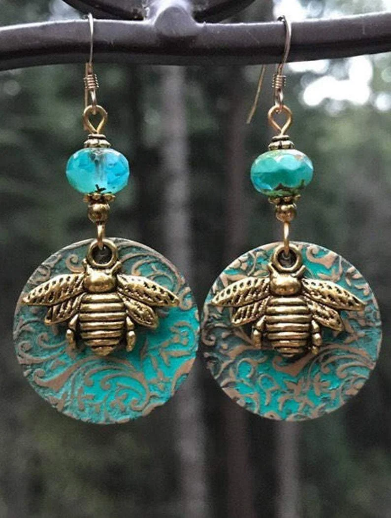 Vintage Bohemia Bees Earrings