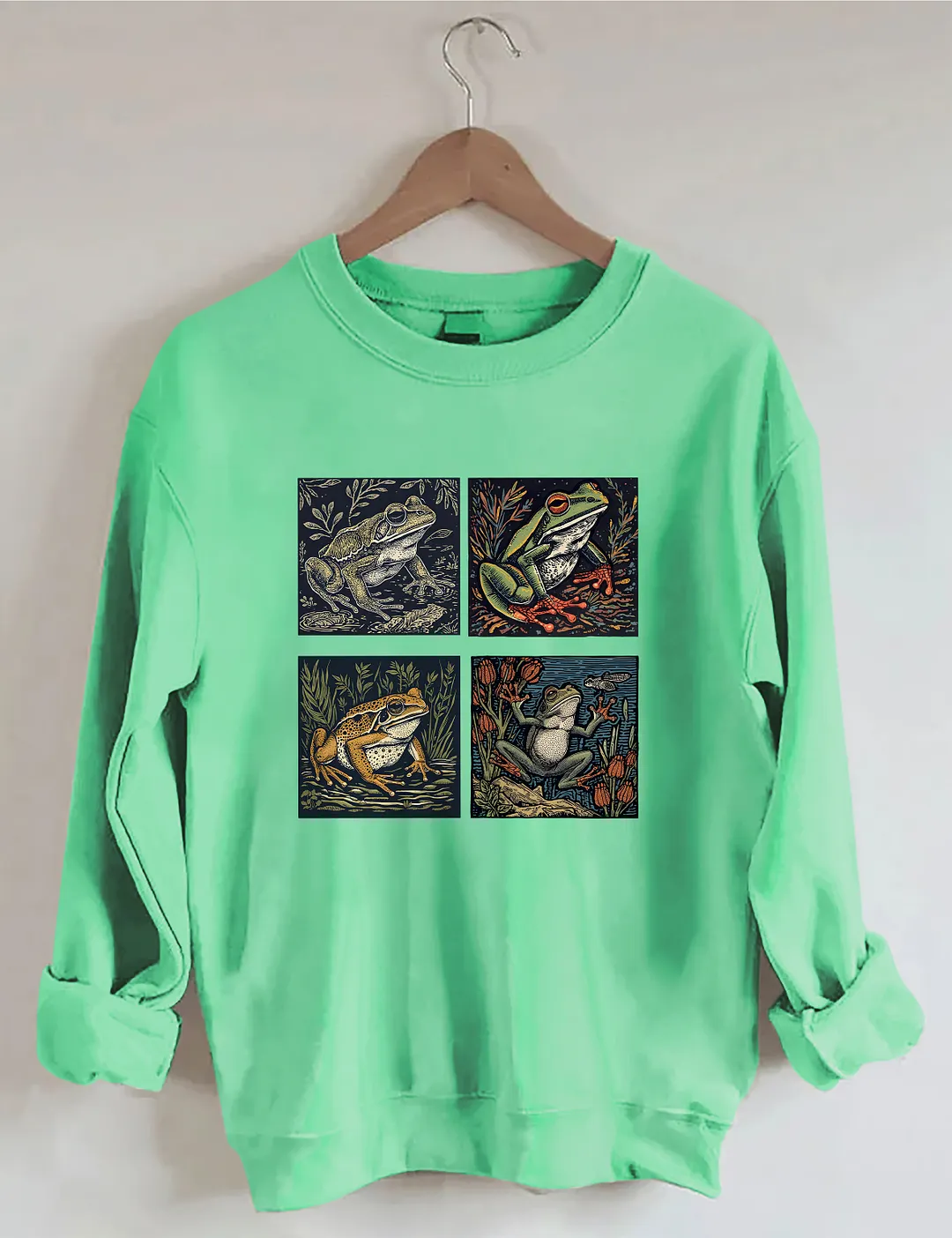 Frog Amphibian Lover Sweatshirt