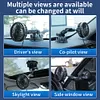 Sucker Electric Car Fan 12V 24V USB Operated Fan for Truck SUV Sedan RV Van Boat